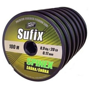 Sufix šnúra spinex green 100 m - 0,14 mm 8 kg