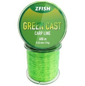 Zfish vlasec green cast carp line - 0,30 mm 600 m