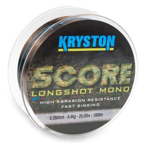 Kryston vlasec score long shot mono hnedý 1000 m - 0,33 mm 18,5 lb