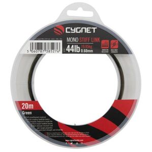 Cygnet náväzcový vlasec mono stiff link 20 m clear - 0,6 mm 44 lb 19,95 kg