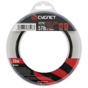 Cygnet náväzcový vlasec mono stiff link 20 m green - 0,7 mm 57 lb 25,85 kg