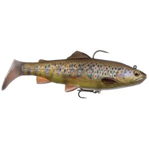 Savage gear gumová nástraha 4d rattle trout hrkajúci pstruh dark brown trout-12,5 cm 35 g
