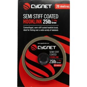 Cygnet náväzcová šnúra semi stiff coated hooklink 20 m - 20 lb 9,8 kg