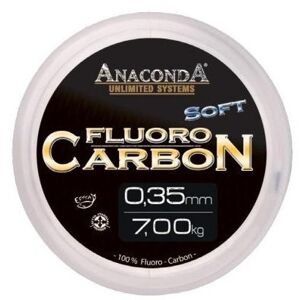 Anaconda fluoro carbon soft 50 m číra priemer 0,45 mm nosnosť 9,1 kg