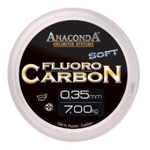 Anaconda fluoro carbon stiff tuhý 50 m číra - priemer 0,45 mm / nosnosť 9,1 kg