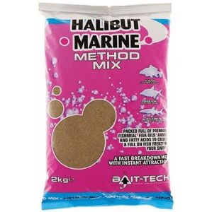 Bait-tech krmítková zmes halibut marine method mix 2 kg
