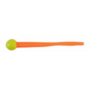 Berkley gumová nástraha powerbait twister mice tail chart/fluo orange - 7,5 cm (13ks v balení)