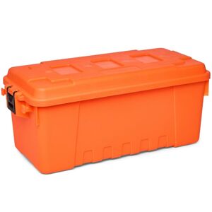 Plano box sportsmans trunk medium - blaze orange