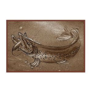 Delphin rohožka retro šťuka