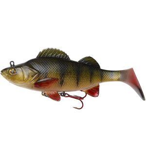 Dam gumová nástraha effzett natural perch paddle tail brown trout - 14 cm 47 g