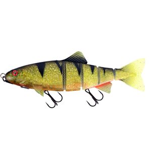 Fox rage gumová nástraha replicant realistic trout jointed shallow uv perch - 18 cm 77 g