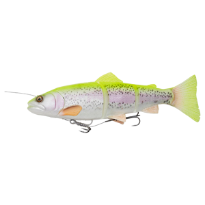 Savage gear gumová nástraha 4d linethru trout sinking rainbow - 25 cm 193 g