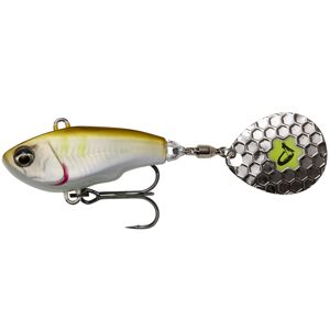Savage gear fat tail spin sinking white silver - 5,5 cm 9g