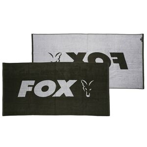 Fox osuška beach towel - green-silver