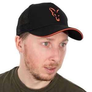 Fox šiltovka collection trucker cap black orange