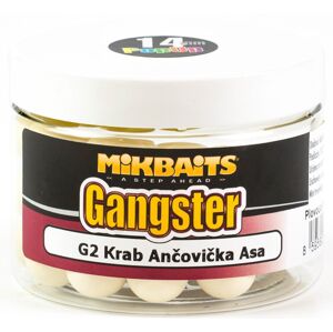 Mikbaits plávajúce boilies gangster g7 master krill 150 ml - 14 mm