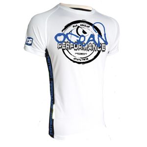 Hotspot design tričko ocean performance (biele, krátky rukáv) - veľkosť m