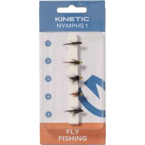 Kinetic mušky nympf flies 1 5 ks