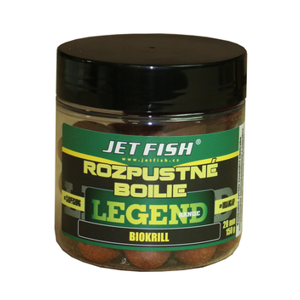 Jet fish rozpustné boilies 150 g 20 mm - klub red + a.c. slivka / scopex