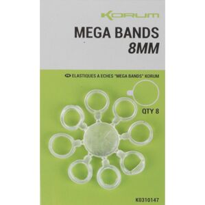 Korum silikonové krúžky mega bands 8 mm