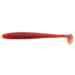 Lucky john gumová nástraha s-shad tail red fire tiger - 9,8 cm 5 ks