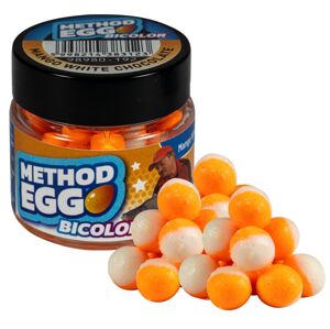 Benzar mix umelá nástraha bicolor method egg 6-8 mm 30 ml - mango-biela čokoláda