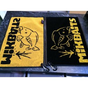 Mikbaits uterák čierno žltý s karabínou