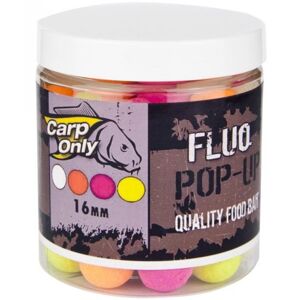 Carp only fluo pop up boilie 80 g 12 mm-mix 4 barev