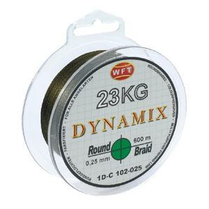 Wft splietaná šnúra round dynamix kg multicolor - 300 m 0,10 mm 10 kg