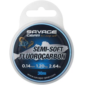 Savage gear fluorocarbon semi soft lrf clear 30 m - 0,14 mm 1,2 kg