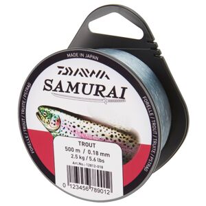 Daiwa vlasec samurai pstruh 500 m-priemer 0,16 mm / nosnosť 2,1 kg