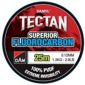 Dam vlasec damyl tectan superior fluorocarbon 25 m - 0,35 mm 7,6 kg