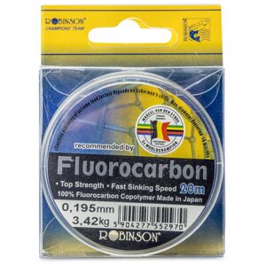 Mvde fluorocarbon robinson číra 20 m-priemer 0,195 mm / nosnosť 3,42 kg
