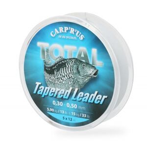 Carp'r' us ujímáný šokový vlasec total tapered line - priemer 0,25-0,50 mm