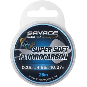 Savage gear fluorocarbon super soft egi pink 25 m - 0,25 mm 4,66 kg