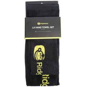 Ridgemonkey uterák lx hand towel set black 2 ks