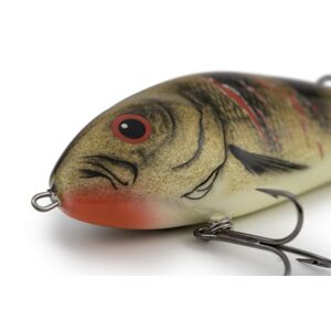Salmo wobler fatso 14 floating limited edition wounded emerald perch 14 cm