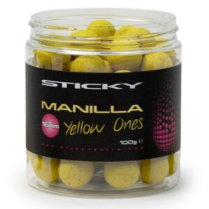 Sticky baits neutrálne vyvážené boilie manilla wafters yellow ones 130 g - 16 mm