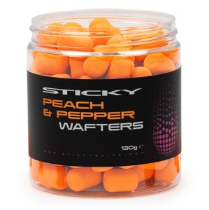 Sticky baits neutrálne vyvážené boilie peach pepper wafters 130 g