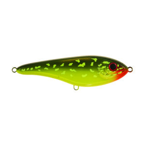 Strike pro wobler tiny buster hot pike 6,8 cm