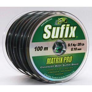 Sufix šnúra matrix pro black 100 m priemer 0,58 mm/nosnosť 150 lb