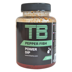 Tb baits power dip pepper fish 150 ml