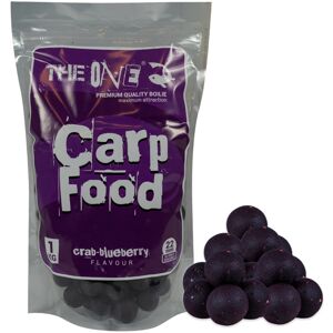 The one boilies rozpustné carp food purple krab,čučoriedka 1 kg 22 mm