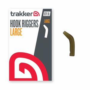 Trakker rovnátka hook riggers 10 ks - large