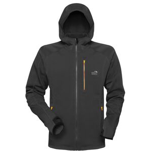 Geoff anderson bunda z mikro fleece hoody 3 čierna - veľkosť xl